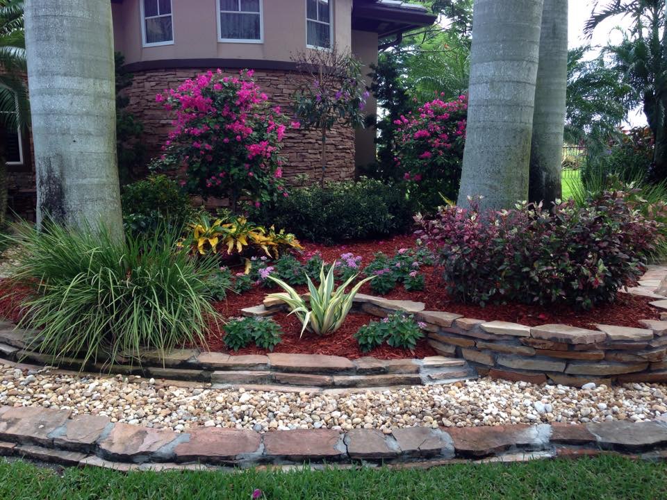 Viking landscape service on a home boca and coral springs fl surrounds